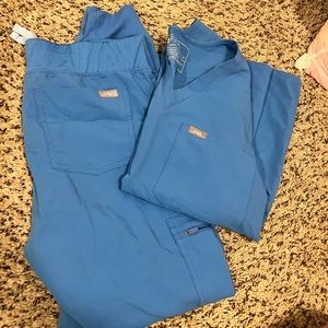 Ceil blue figs scrubs